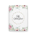 Floral Spiral Notebook - "My NoteBook" Elegant Garden Journal