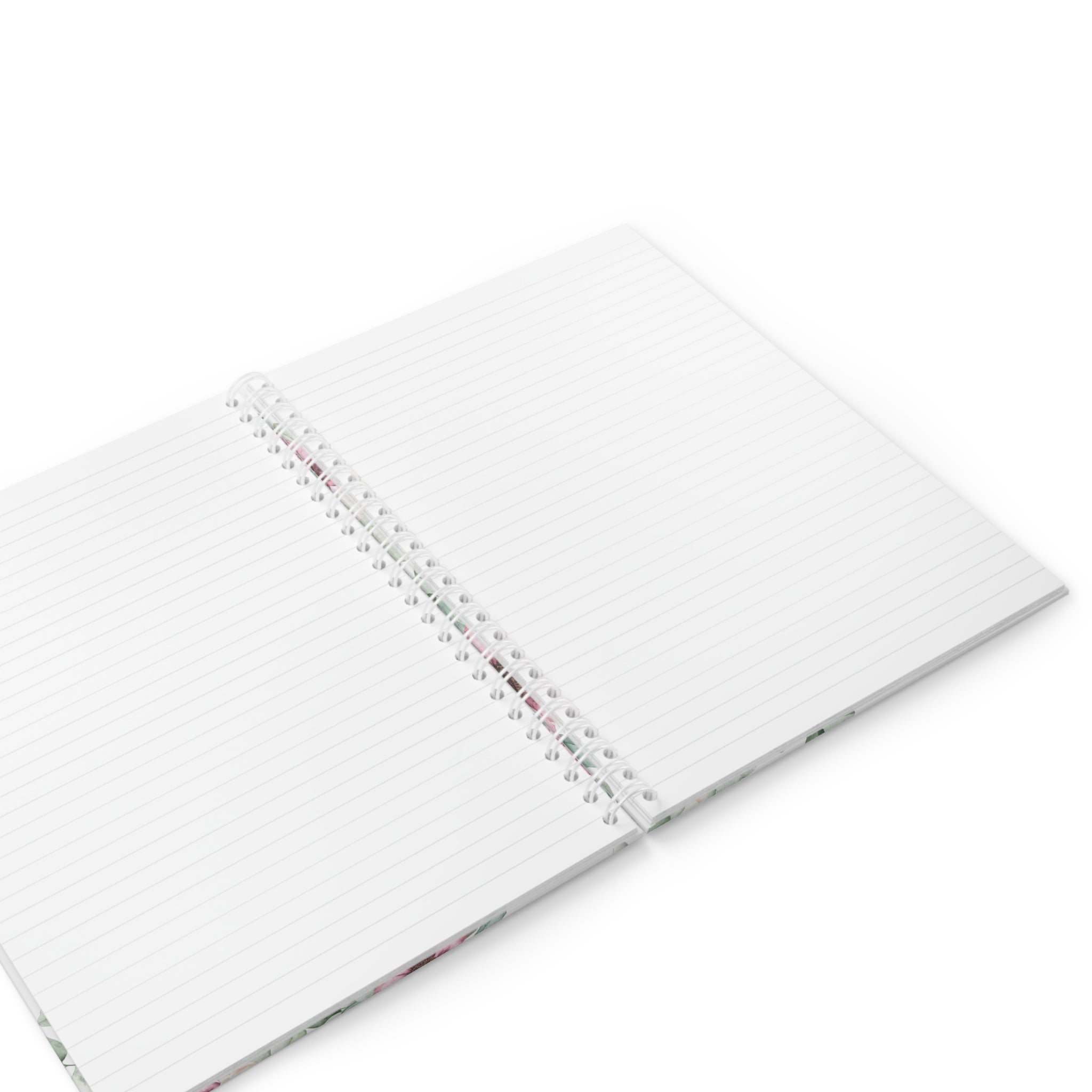 Floral Spiral Notebook - "My NoteBook" Elegant Garden Journal